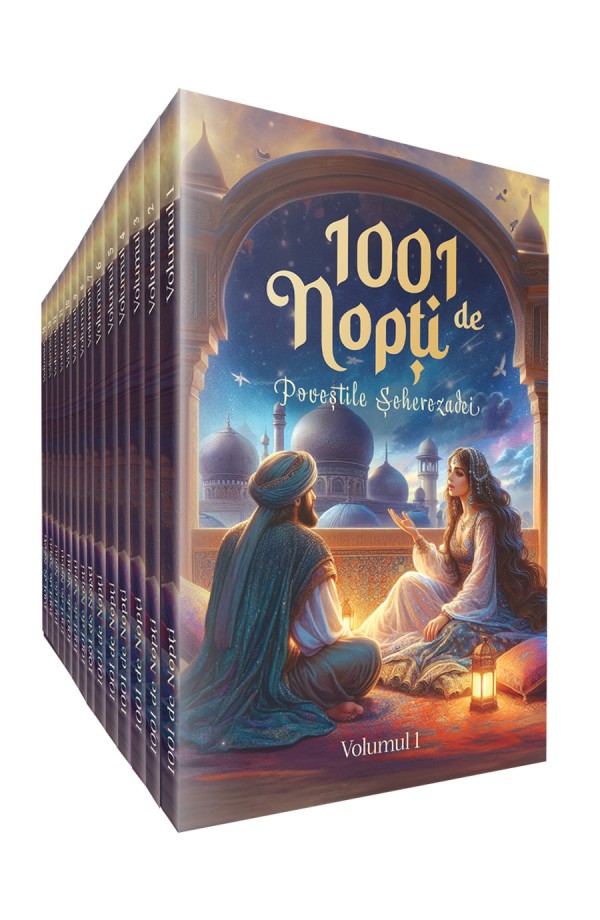 1001 de nopți, Poveștile Șeherezadei - 14 volume