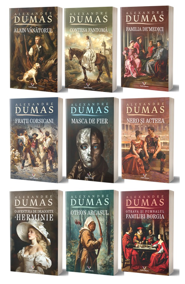 Pachet Alexandre Dumas 9 Vol.